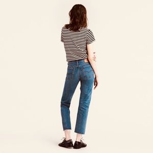 levi’s wedgie straight / blue jean / size 28